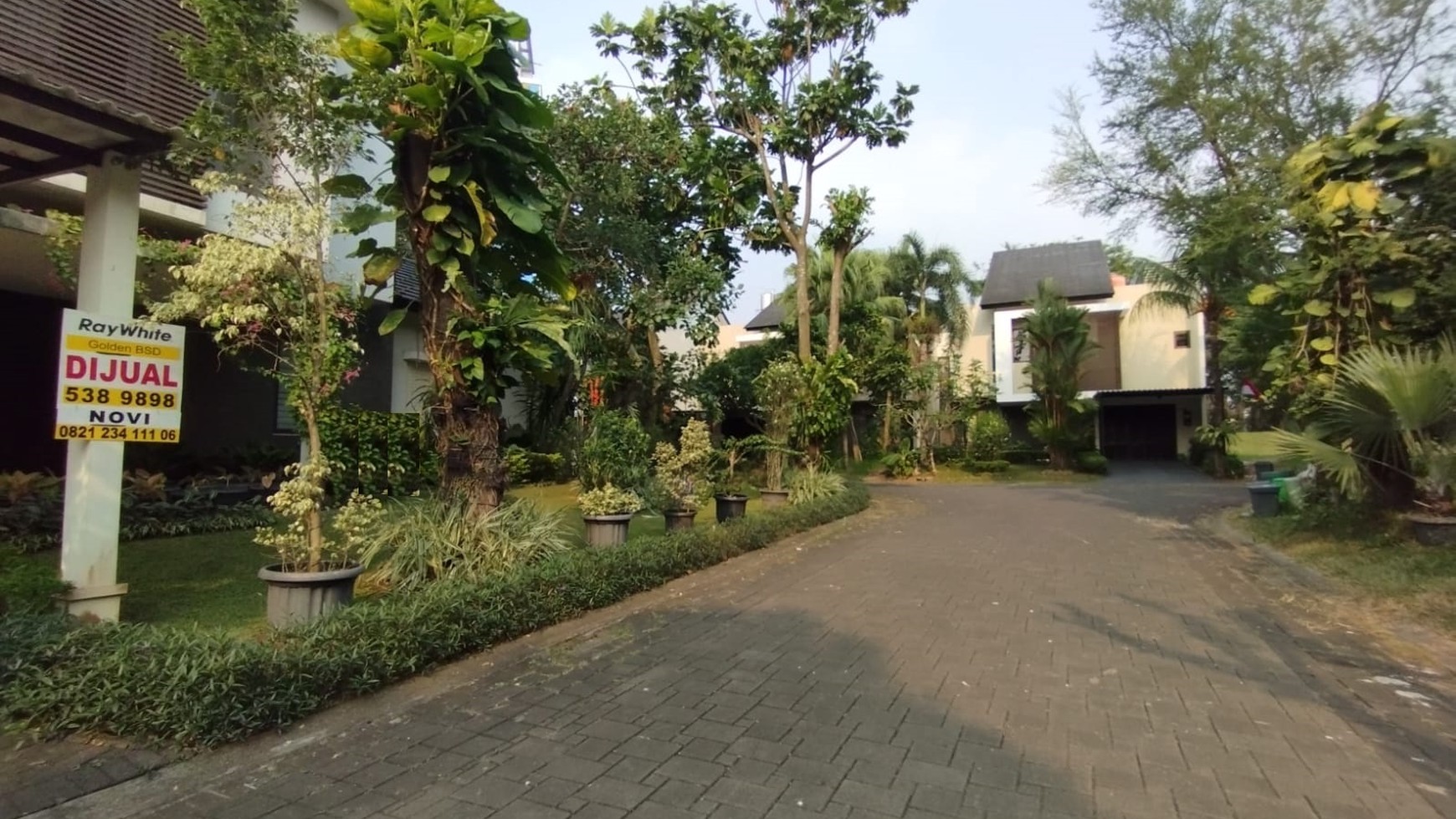 Dijual rumah di Virginia lagon BSD City Tangerang Selatan