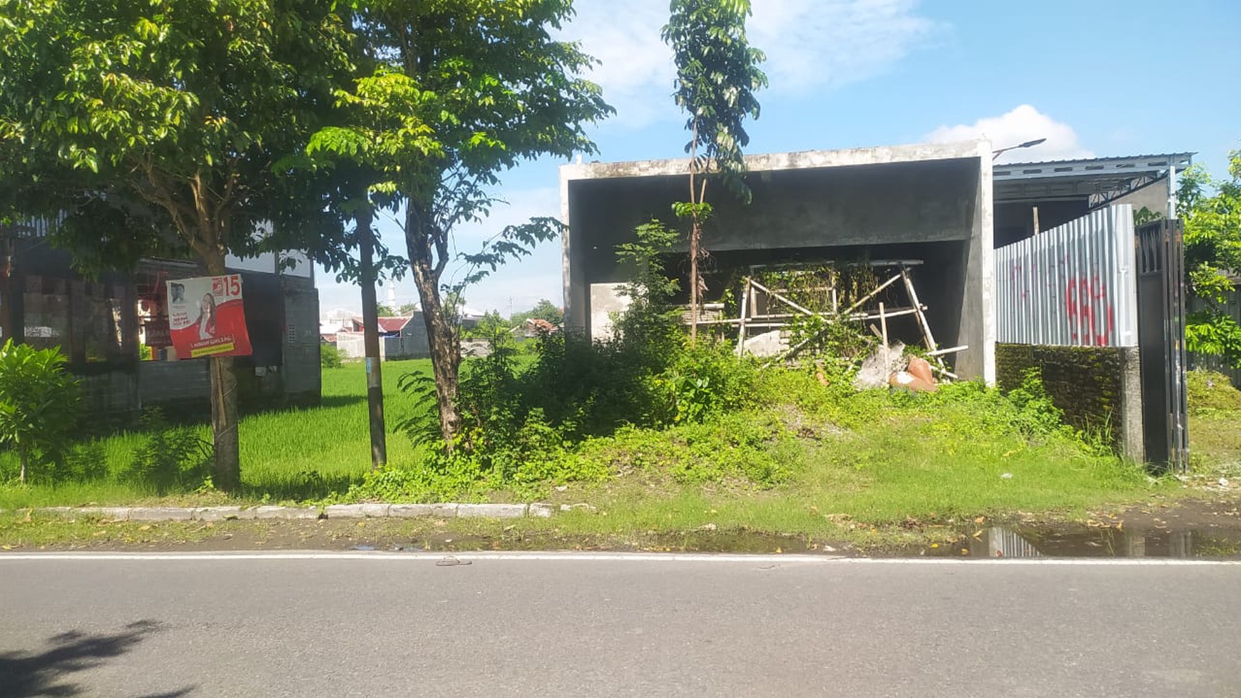 Tanah Luas 471 Meter Persegi Lokasi Strategis Dekat Masjid Agung Bantul