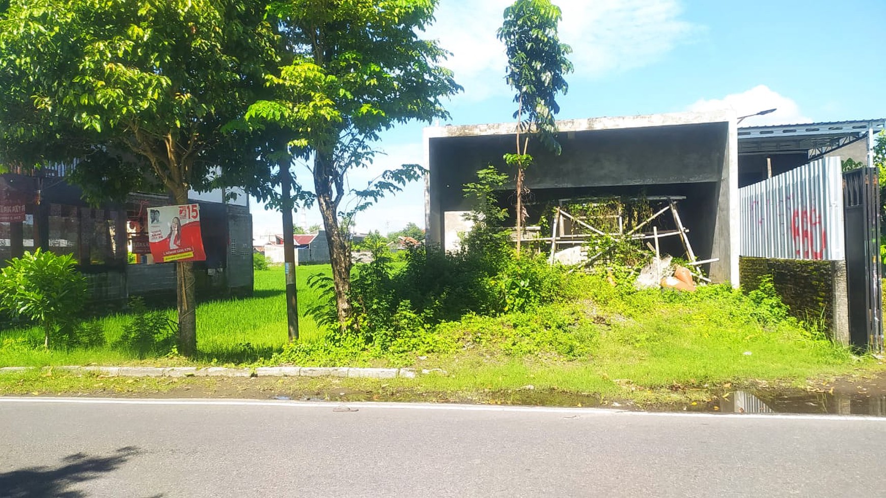 Tanah Luas 471 Meter Persegi Lokasi Strategis Dekat Masjid Agung Bantul