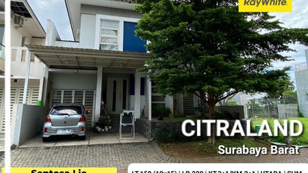 Dijual Rumah Royal Park Citraland Surabaya Barat -TerMURAH - LUAS - Lokasi TerDEPAN dekat GWalk