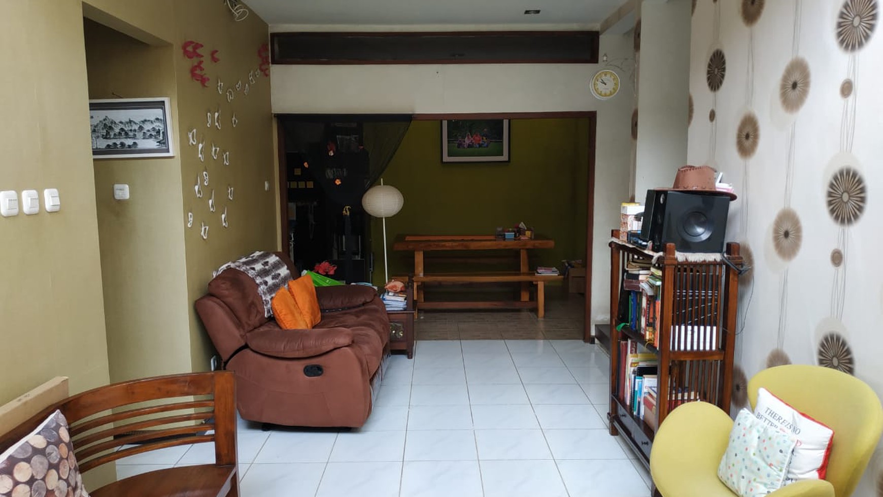 RUMAH HOOK 2 MUKA PURI BINTARO SEKTOR 9 SEMI FURNISHED #DGAM