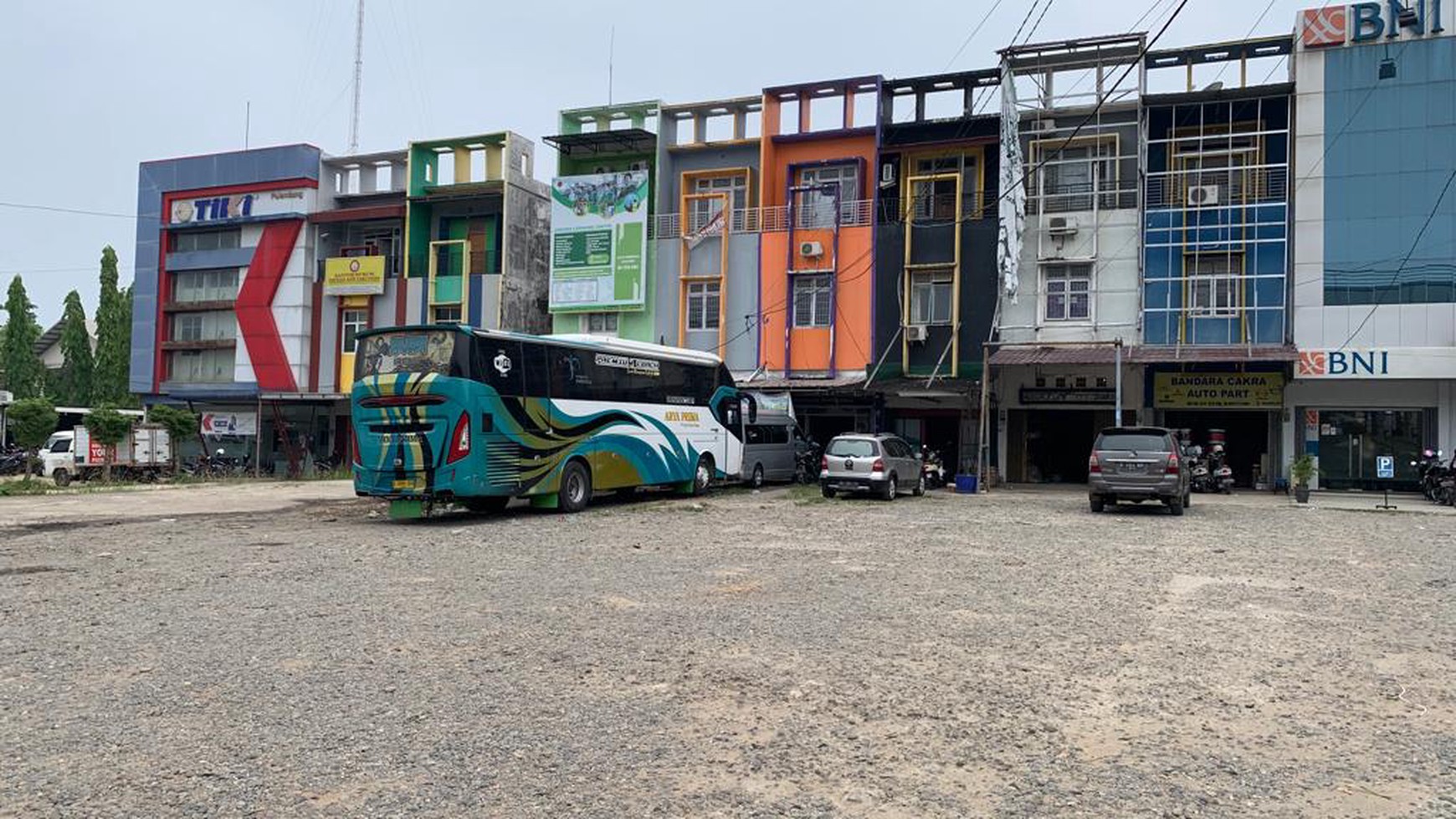 Ruko disewakan di Jl Harun Sohar Kebun Bunga