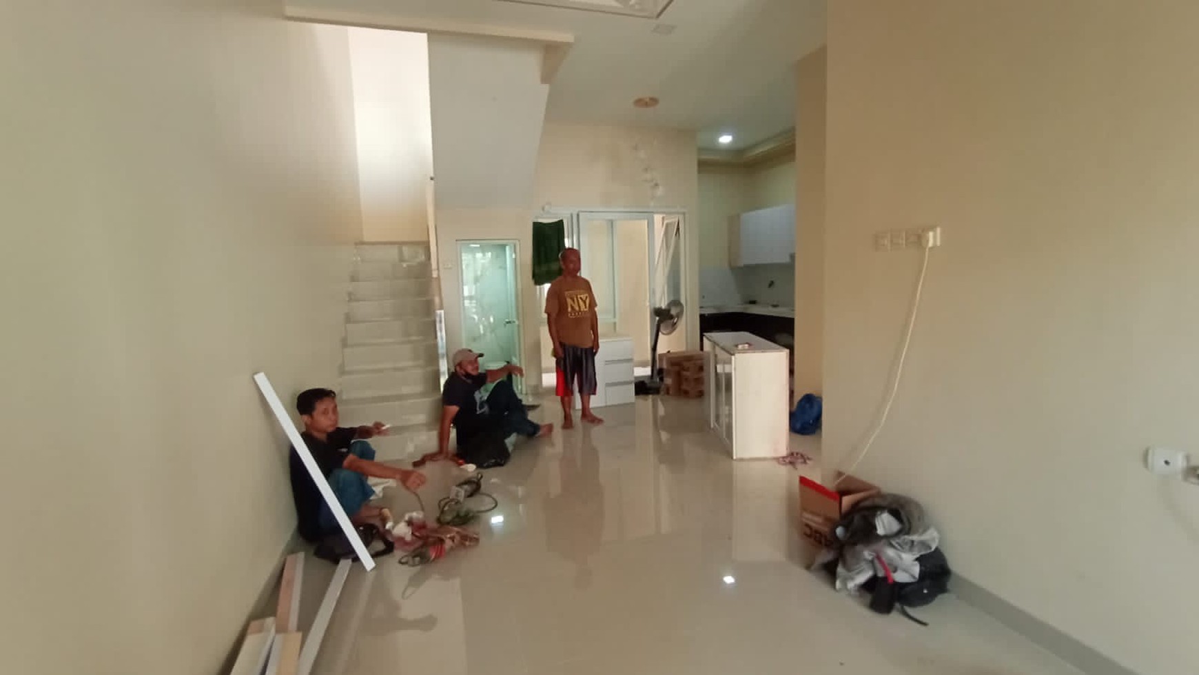 Rumah baru siap huni