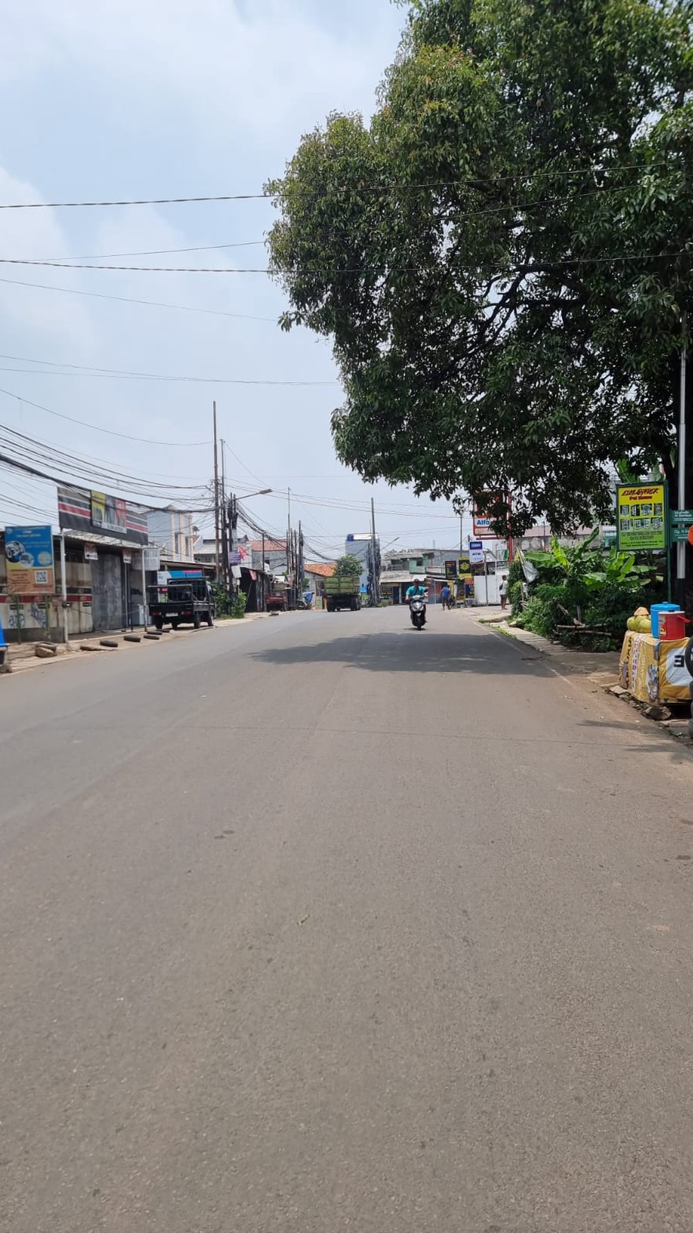 Ruang Usaha Hitung Tanah Lokasi Strategis Pinggir Jalan Raya @Serua Indah