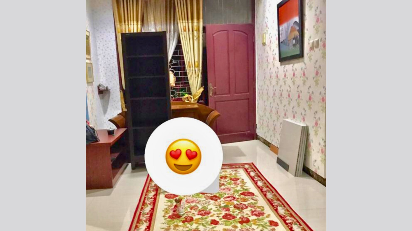 RUMAH SEMI FURNISHED DENGAN LANTAI GRANIT DI LOKASI YANG NYAMAN DAN ASRI