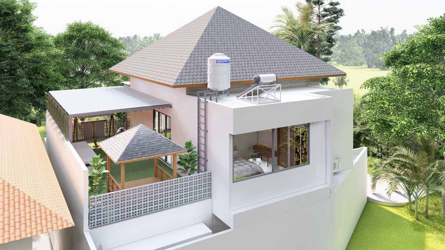 For Sale Leasehold  - Brand new modern villa in the heart of Denpasar