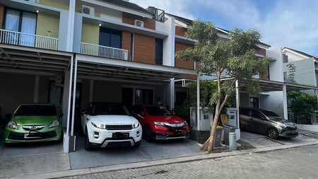 Rumah Cluster bebas banjir 2,5lantai di Harapan Indah