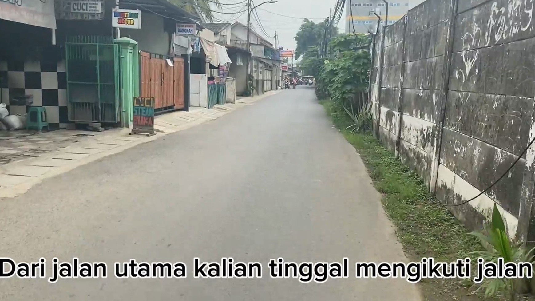 Tanah Komersil Hoek di Cakung Jakarta Timur