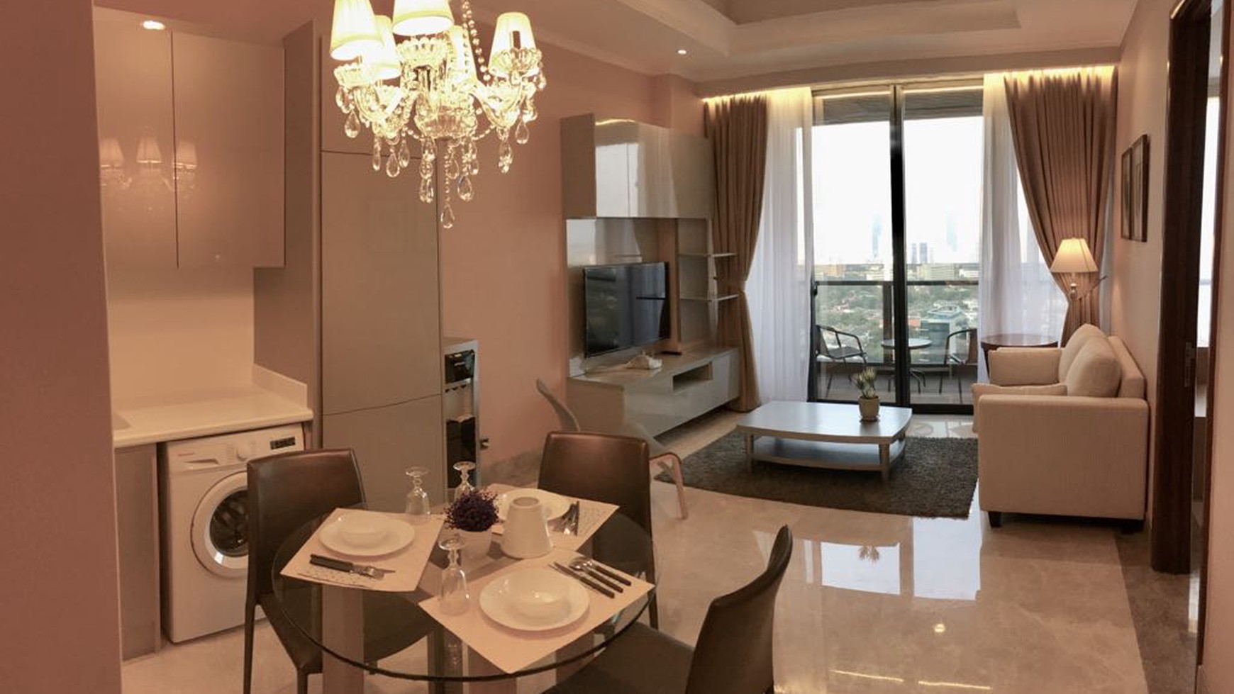 infinity tower apartment scbd furnish 1 bedroom