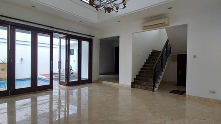 Rumah Modern 2 lantai semifurnish akses 2 arah kemang bebas banjir