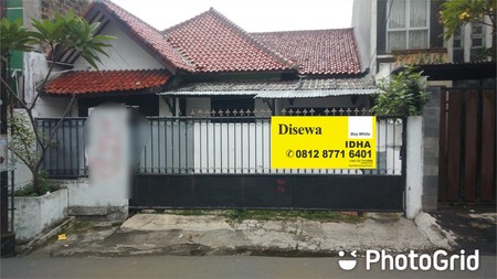 Rumah 1 Lantai 5 menit mrt blok.a cipete bisa sebagai kantor