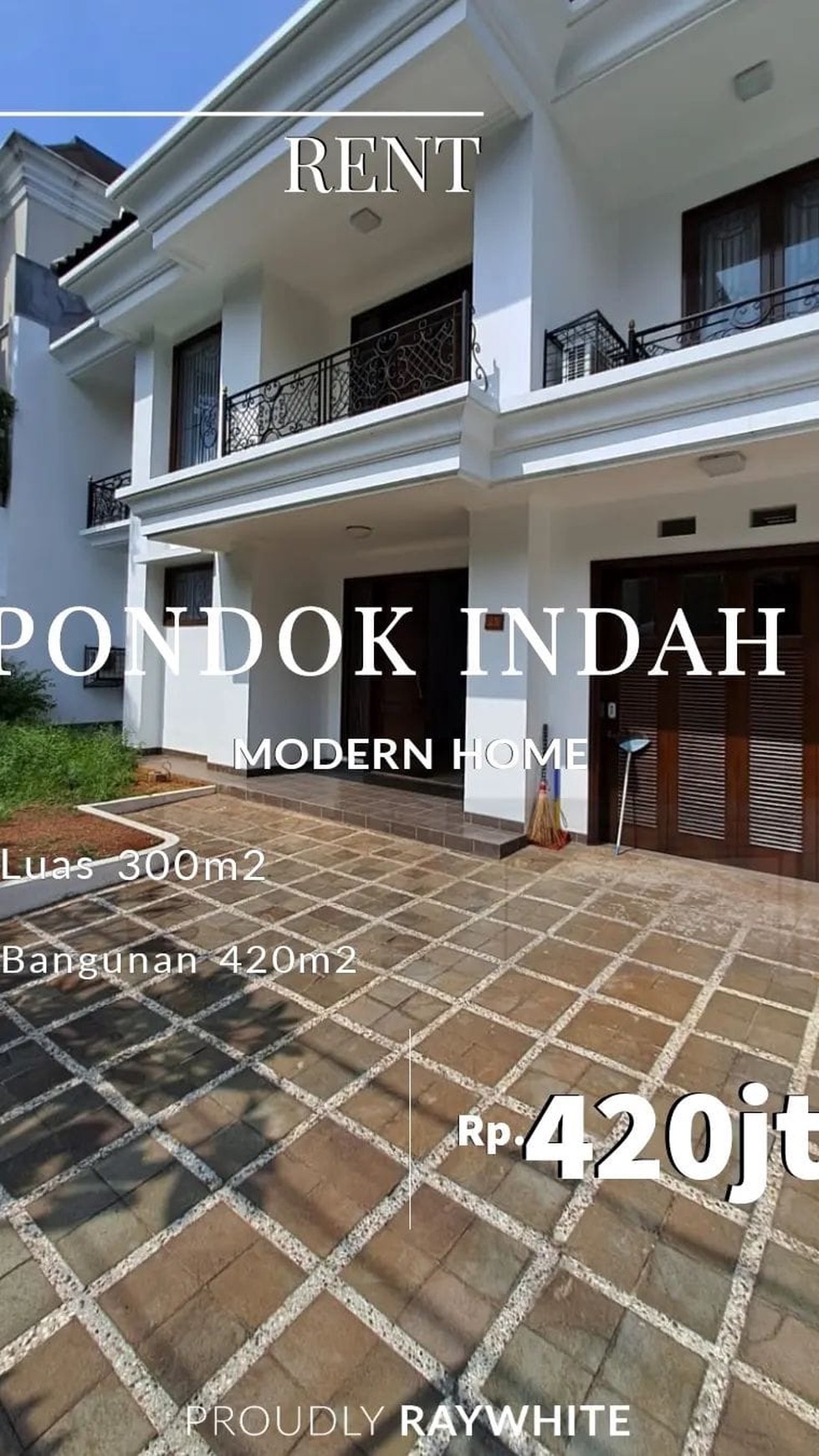 Disewakan Rumah Siap Huni Area Pondok Indah