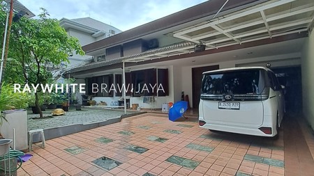 Rumah Lama Area Brawijaya Kebayoran Baru