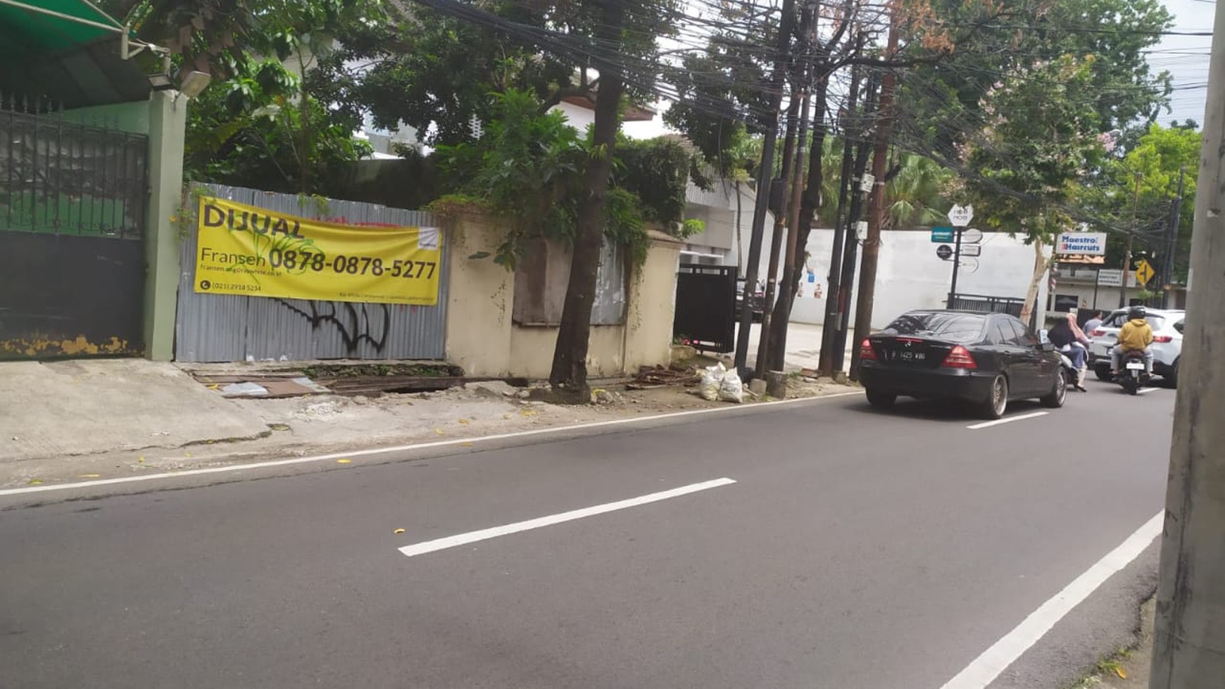 Kavling komersial 240 m2 di Kemang Timur Raya, Jakarta Selatan