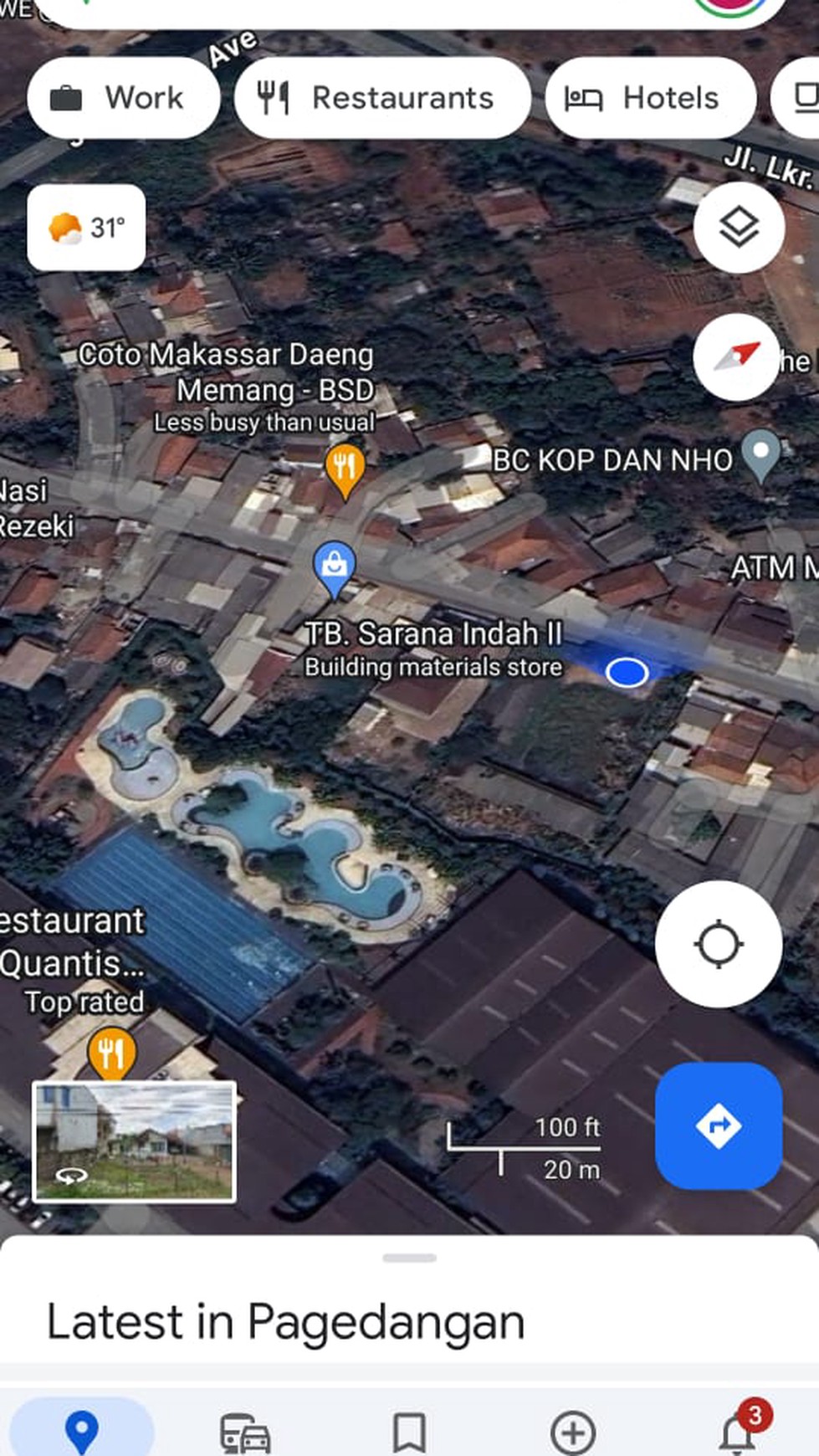 KAVLING SANGAT BAGUS DI SAMPING KANTOR CAMAT PAGEDANGAN