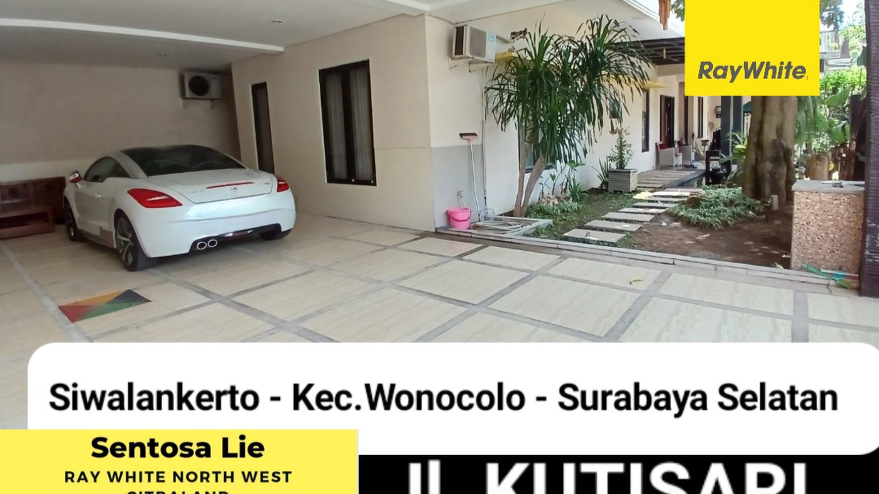 Dijual 312 m2 Rumah Kutisari - Siwalankerto Surabaya Selatan - Mewah 2 Lantai - TerMURAH 