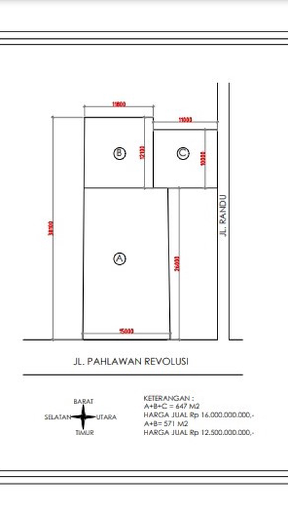 Dijual Toko Material Aktif lokasi strategis jalan pahlawan revolusi jakarta timur