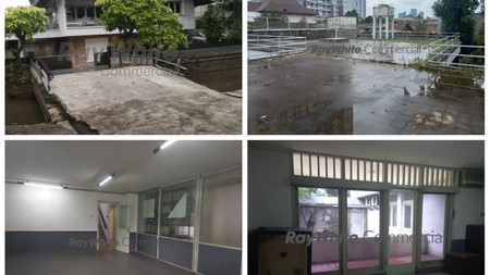 Gedung kantor Tebet, 1300m2, harga NJOP, Bebas ganjil-genap, 5 menit dari Tol Pancoran,5 menit stasiun LRT,cocok untuk show room