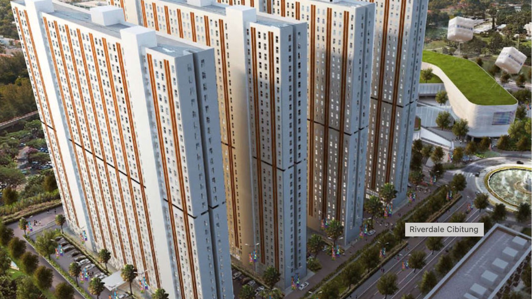 Apartemen Riverdale Strategis Diantara Kawasan Industri Jababeka dan MM2100