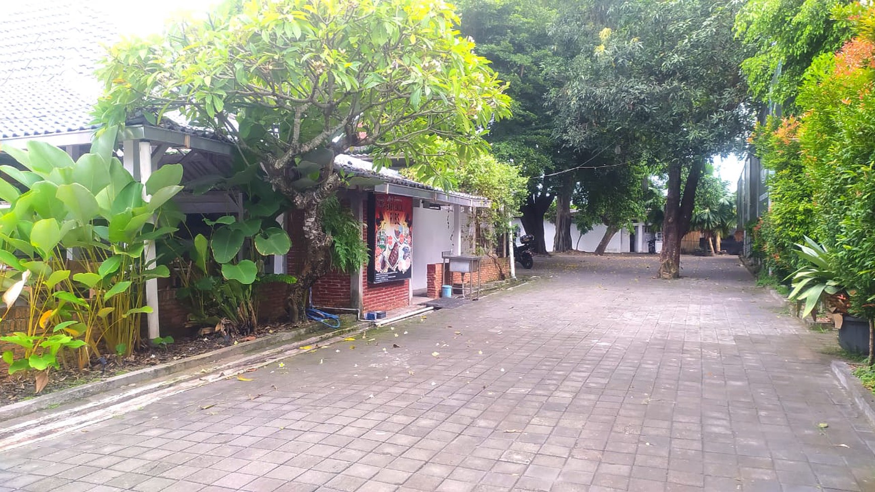 Bangunan Resto di Area Kawasan Wisata Prawirotaman Yogyakarta 