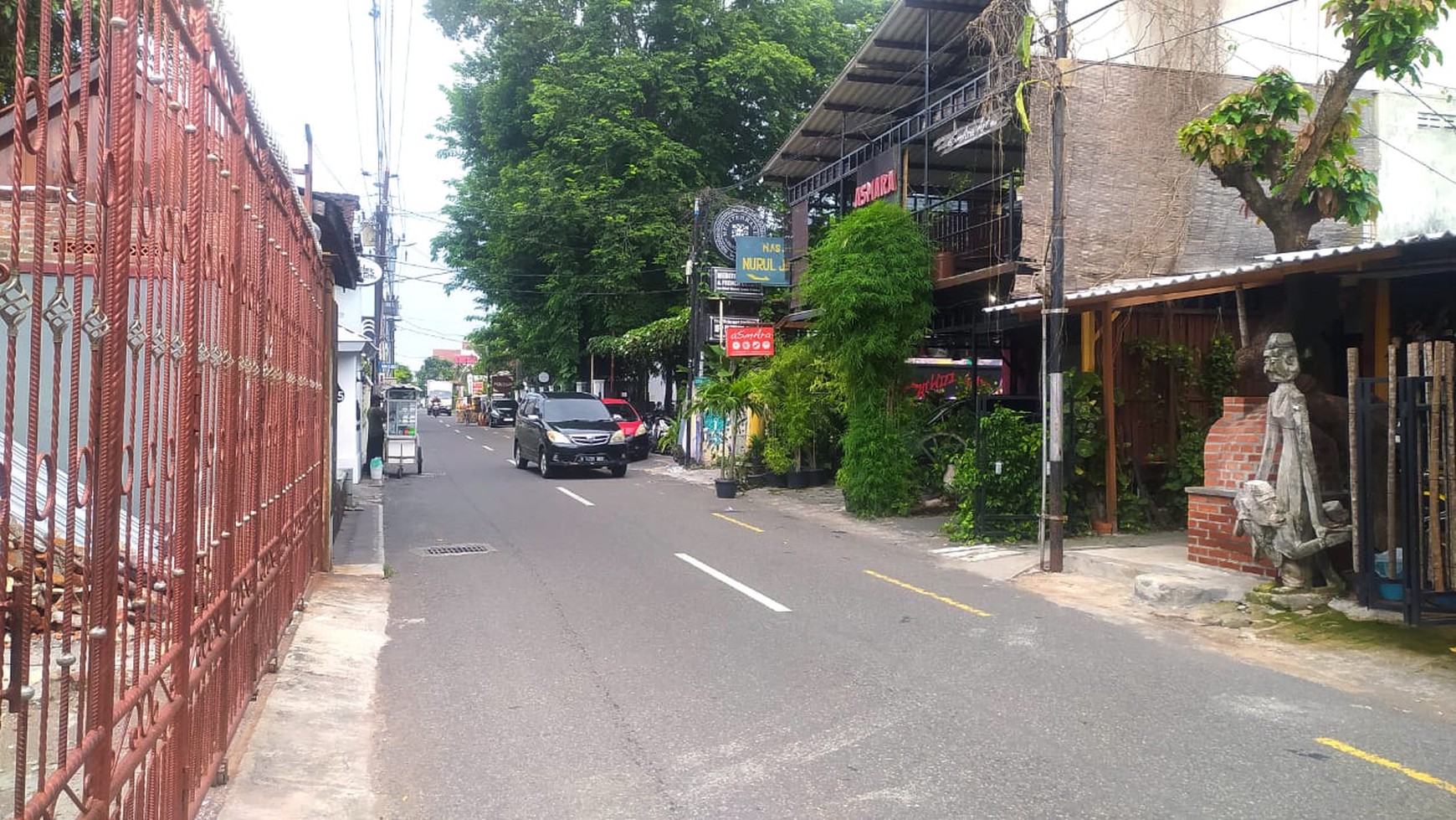 Bangunan Resto di Area Kawasan Wisata Prawirotaman Yogyakarta 