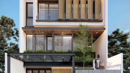 Rumah Baru Mewah 3 Lantai SHM di Perumahan Citra Kalideres Jakarta Barat