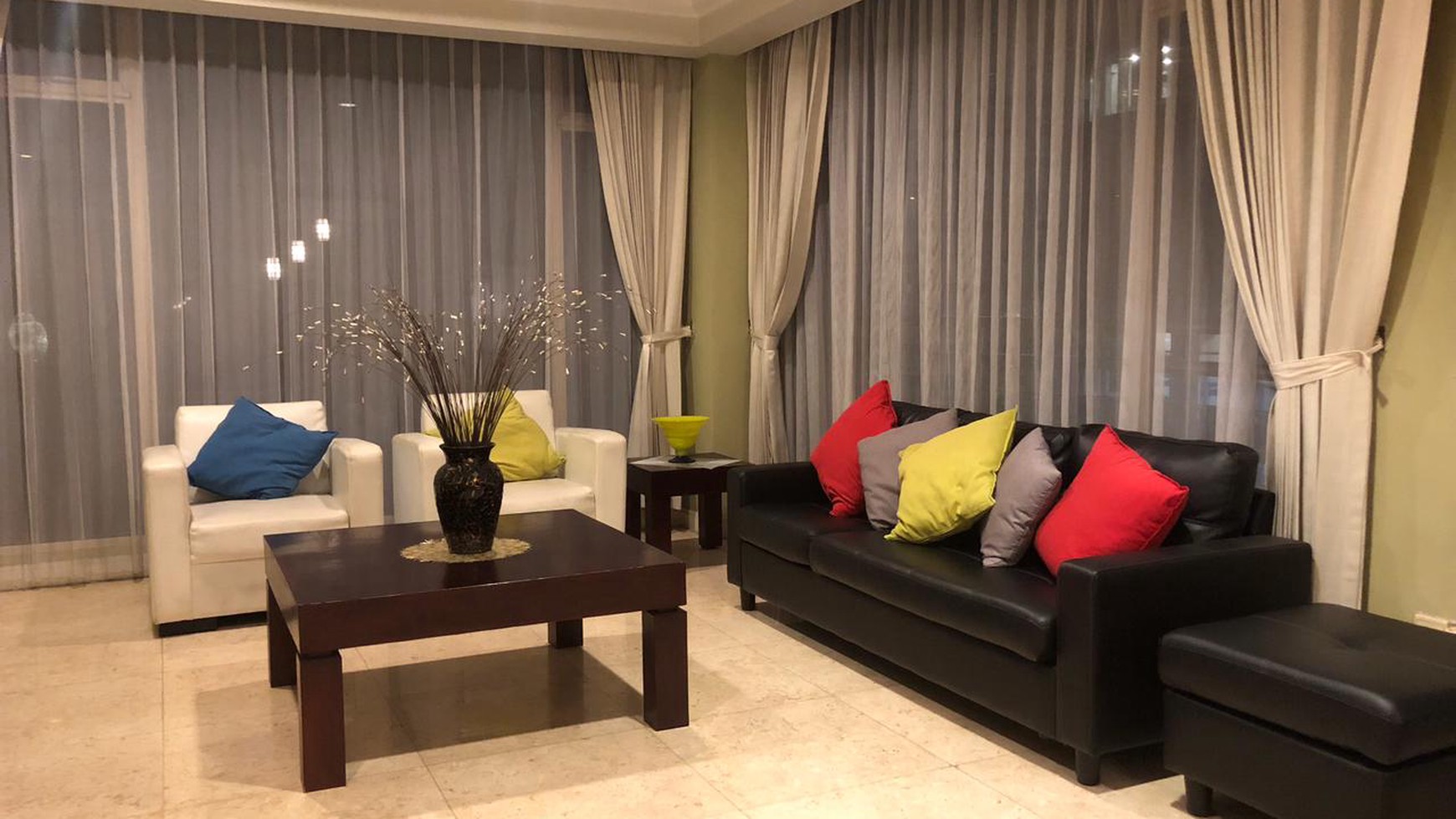 Apartemen Istana Sahid, Sudirman Luas 173m2