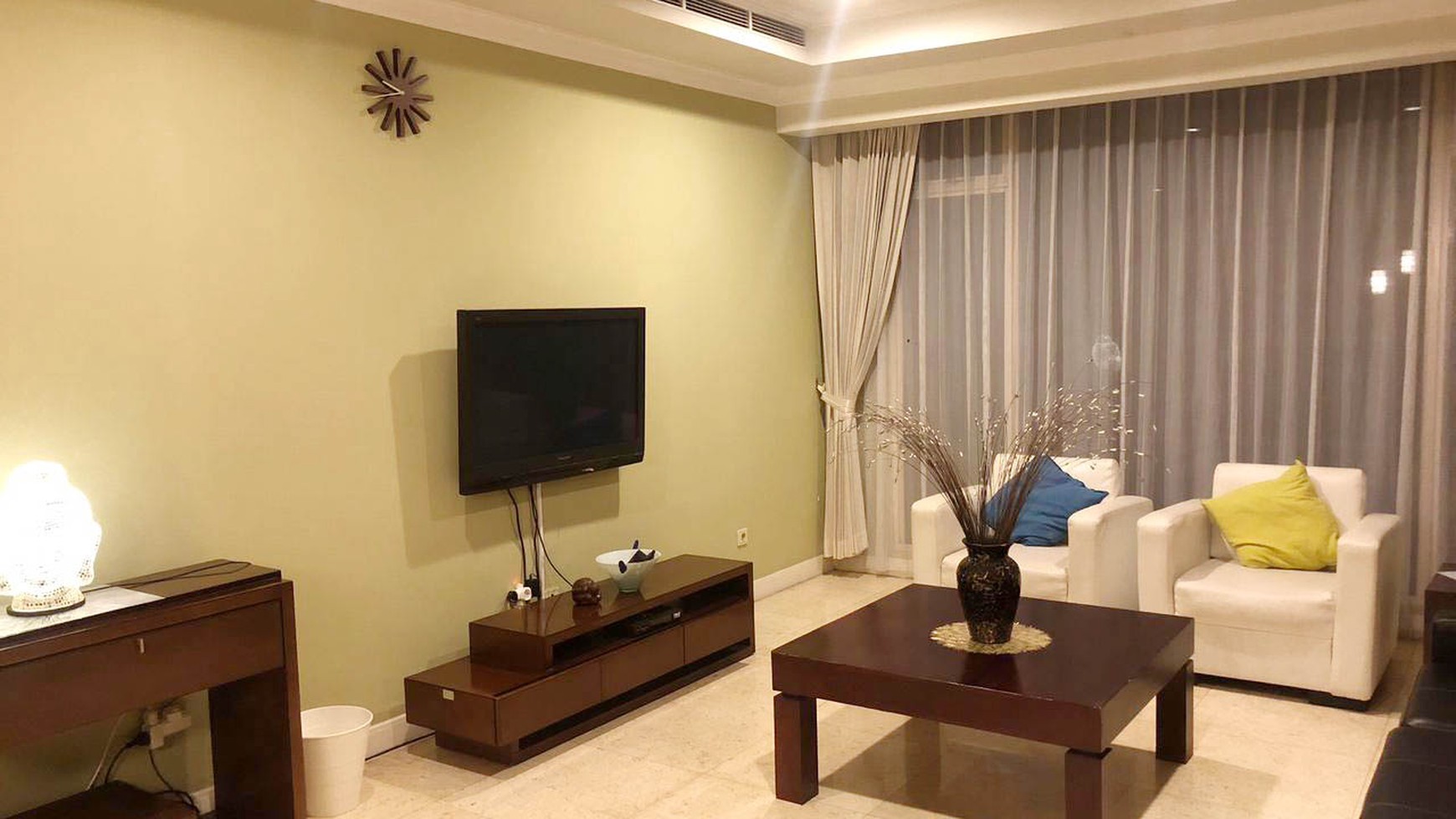 Apartemen Istana Sahid, Sudirman Luas 173m2