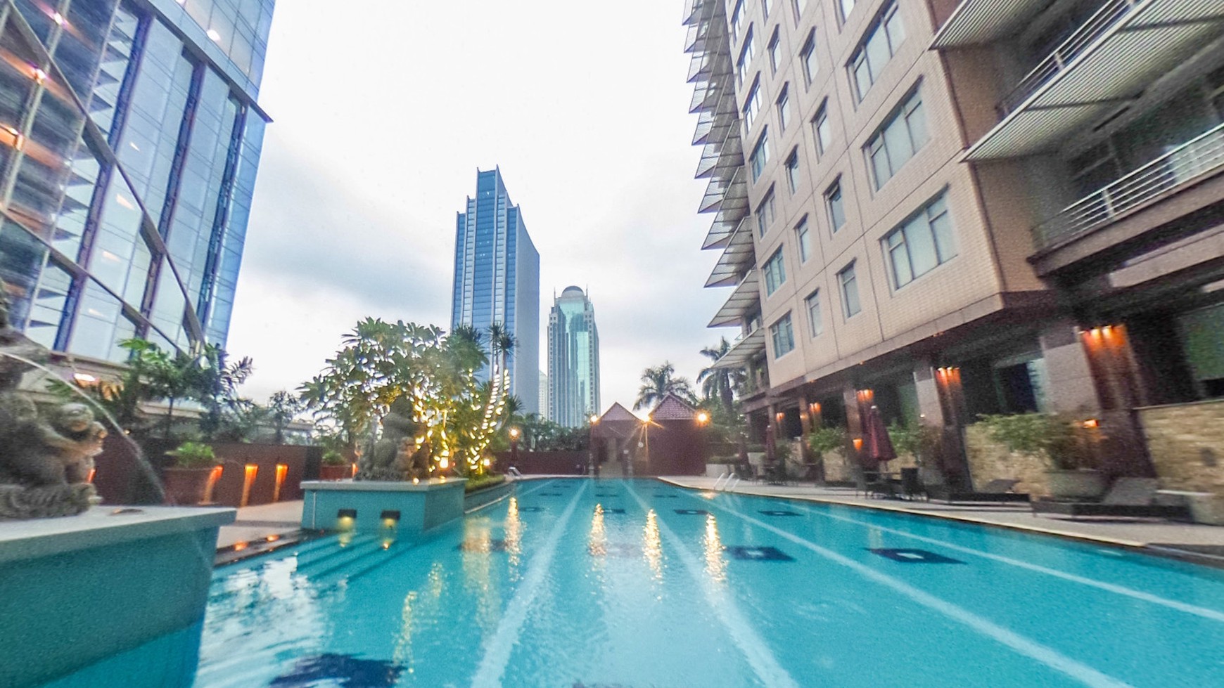 Apartemen Istana Sahid, Sudirman Luas 173m2