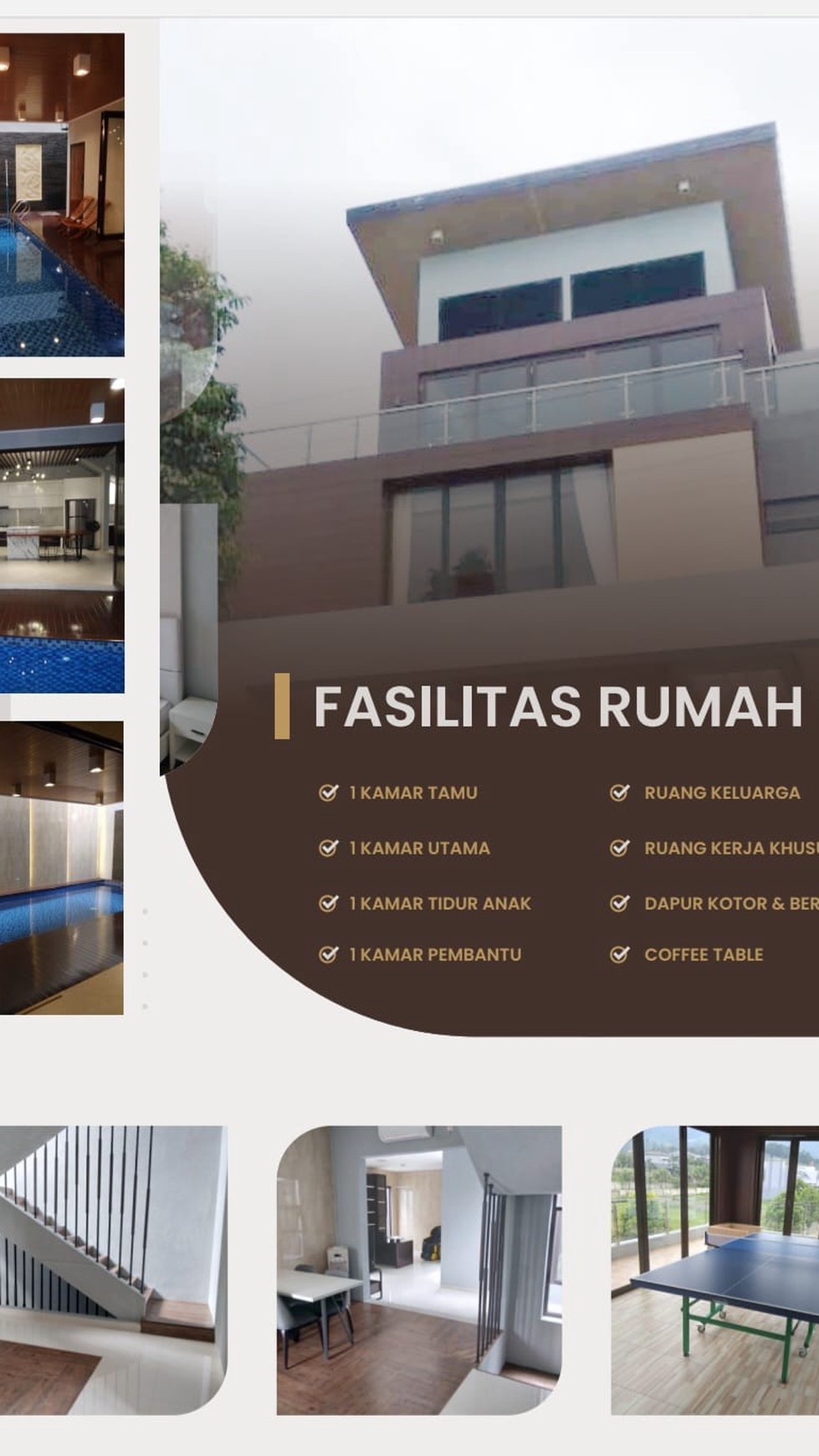 Rumah Mewah Siap Huni dan Lokasi Strategis @Sentul City