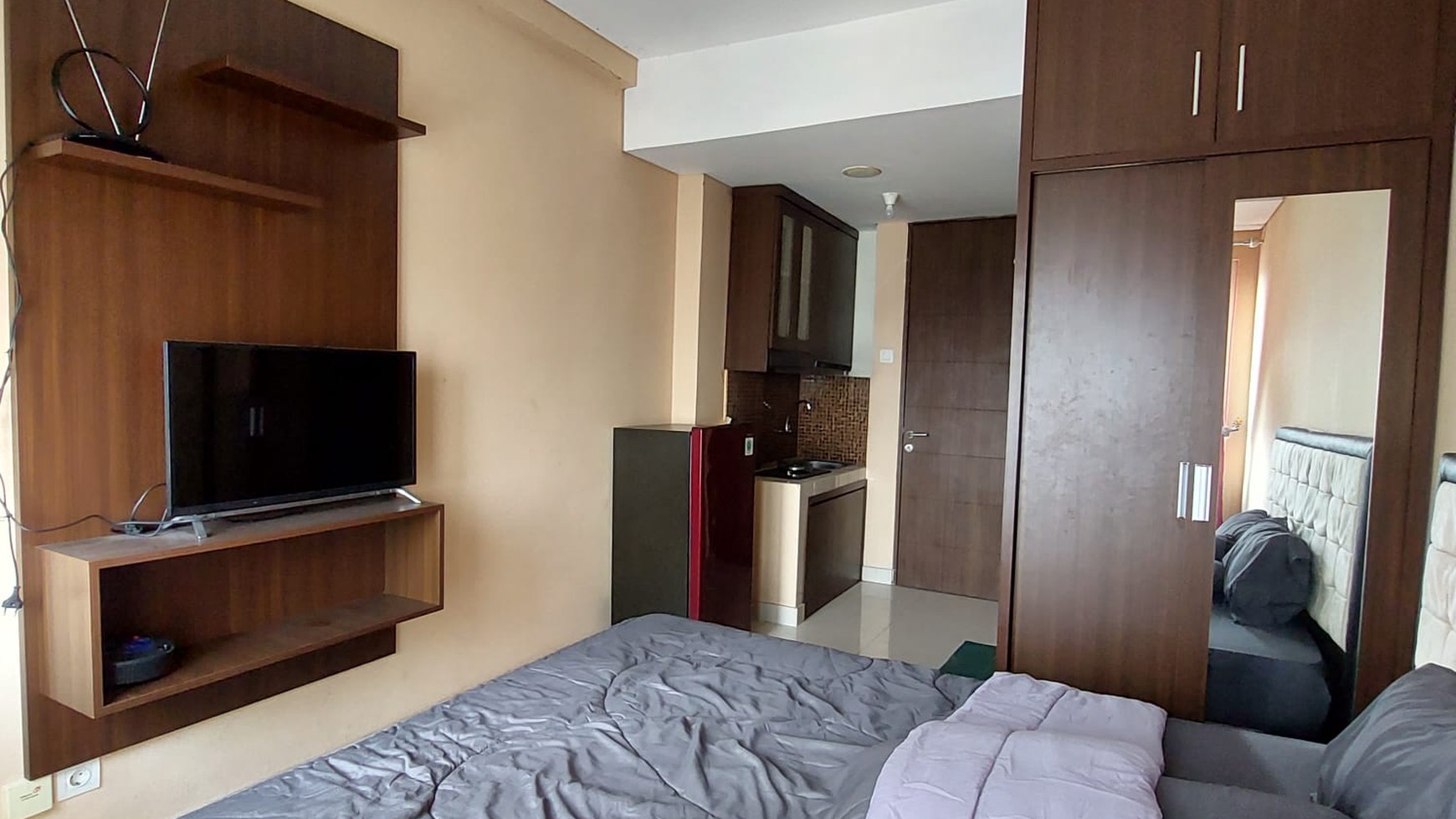 Dijual Apartemen Full Furnished Harga Murah di Grand Icon Caman, Pondok Gede