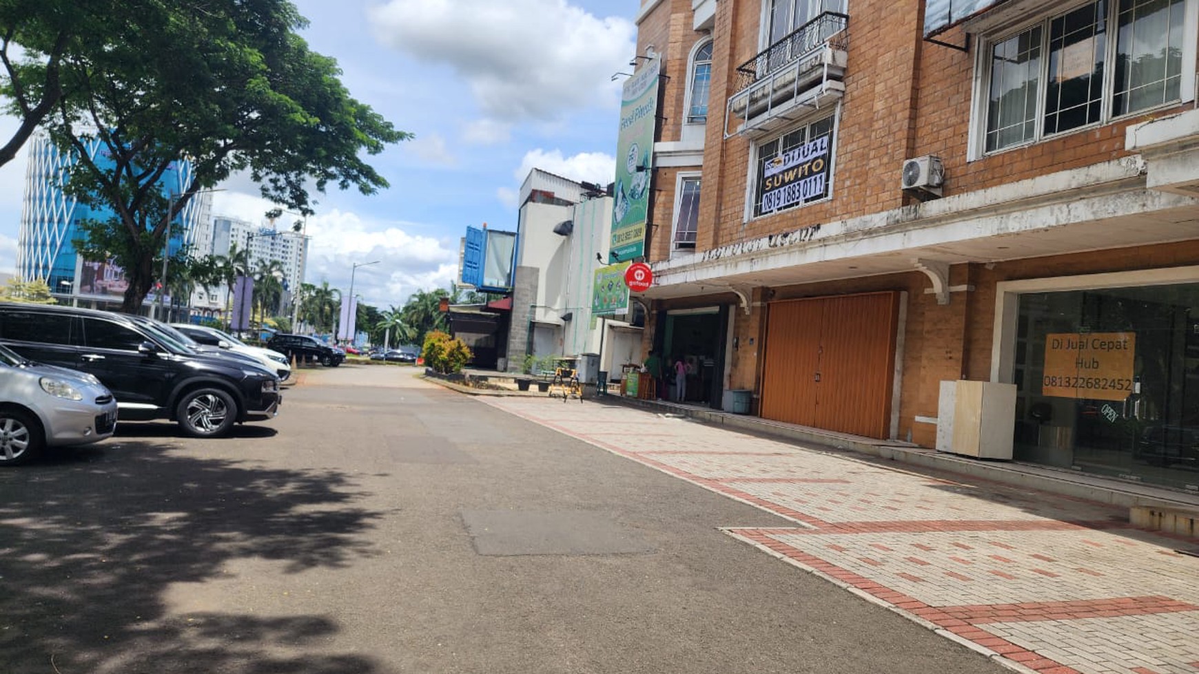 DIJUAL CEPAT Ruko Hadap Jalan Raya Gading Serpong Tangerang, Lokasi Prime 