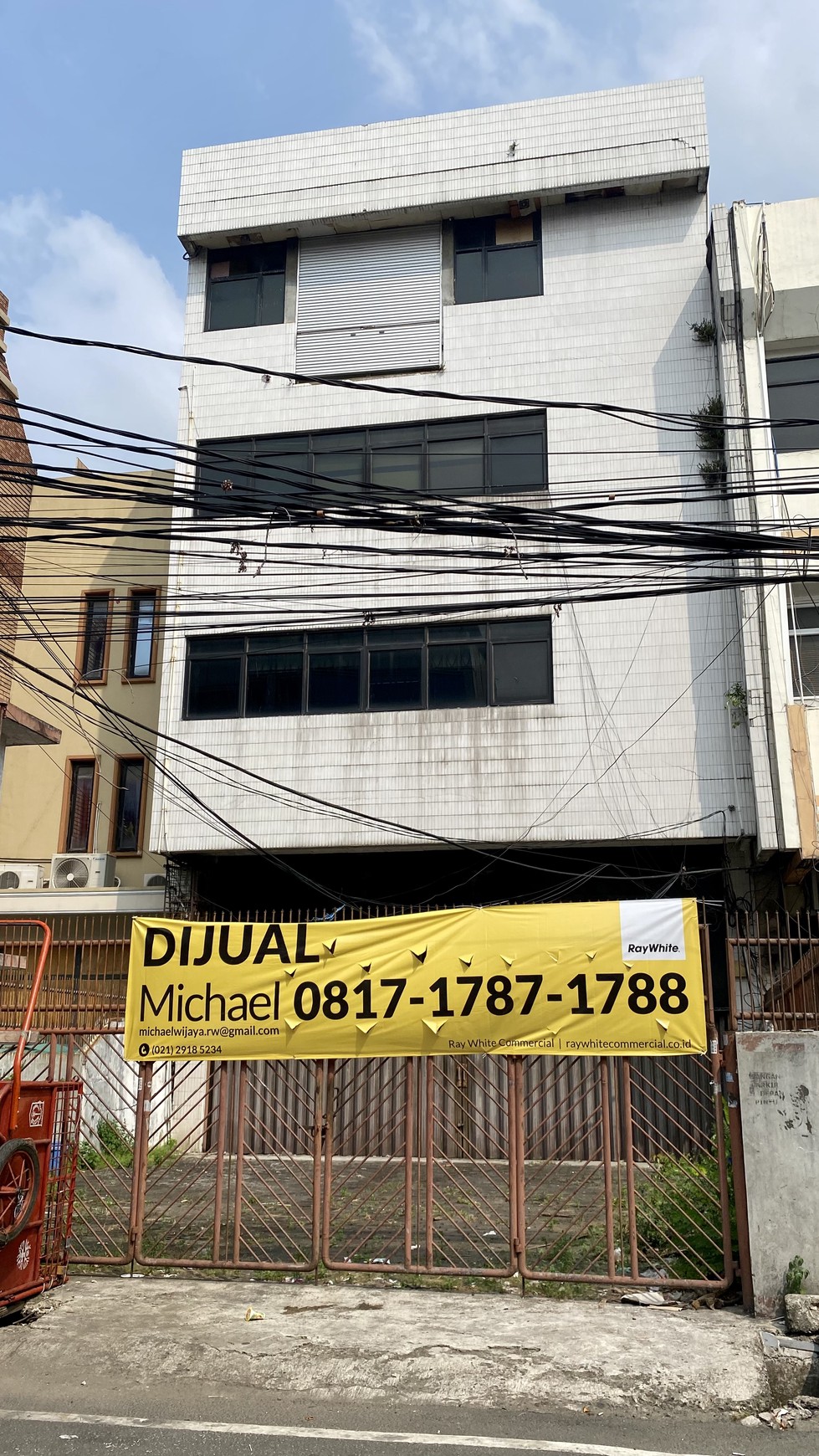 Dijual Ruko Gandeng Bangunan Ex Kantor Di Jl. Alaydrus, Petojo, Jakarta Pusat