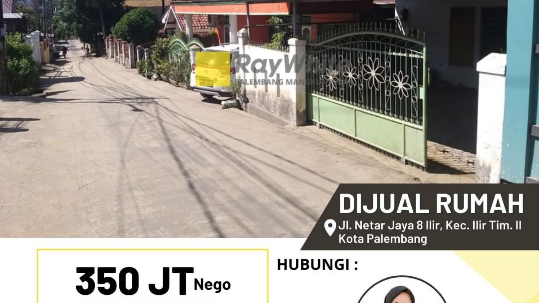 Rumah Murah Palembang cocok untuk keluarga kecil 