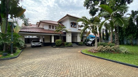 Rumah bergaya villa di cilandak, cocok untuk dibuat cluster, jakarta selatan