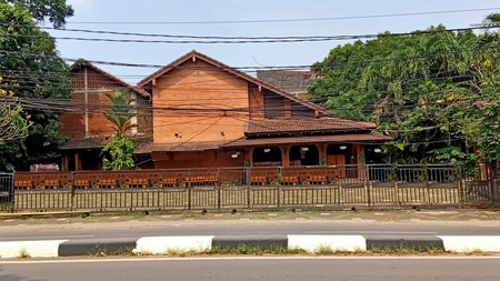 rumah pinggir jalan raya cocok untuk usaha di pasar minggu jakarta