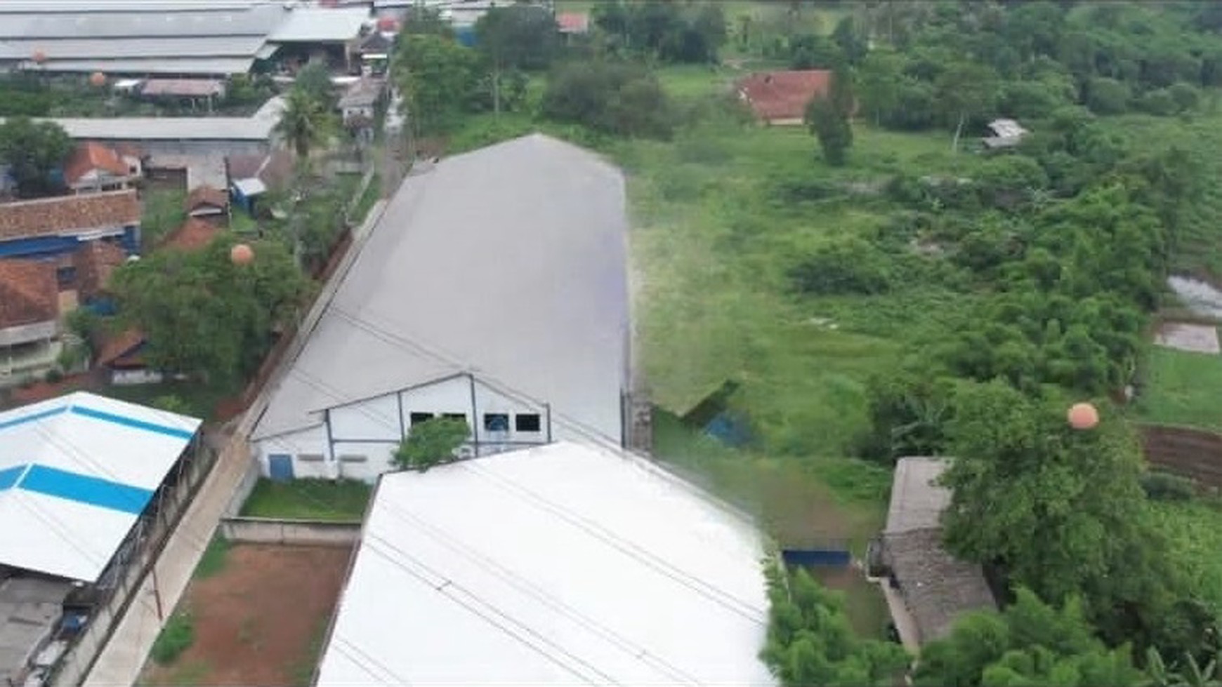 Disewakan Gudang di jalan Raya Kutruk Panongan Tangerang dengan Harga Menarik