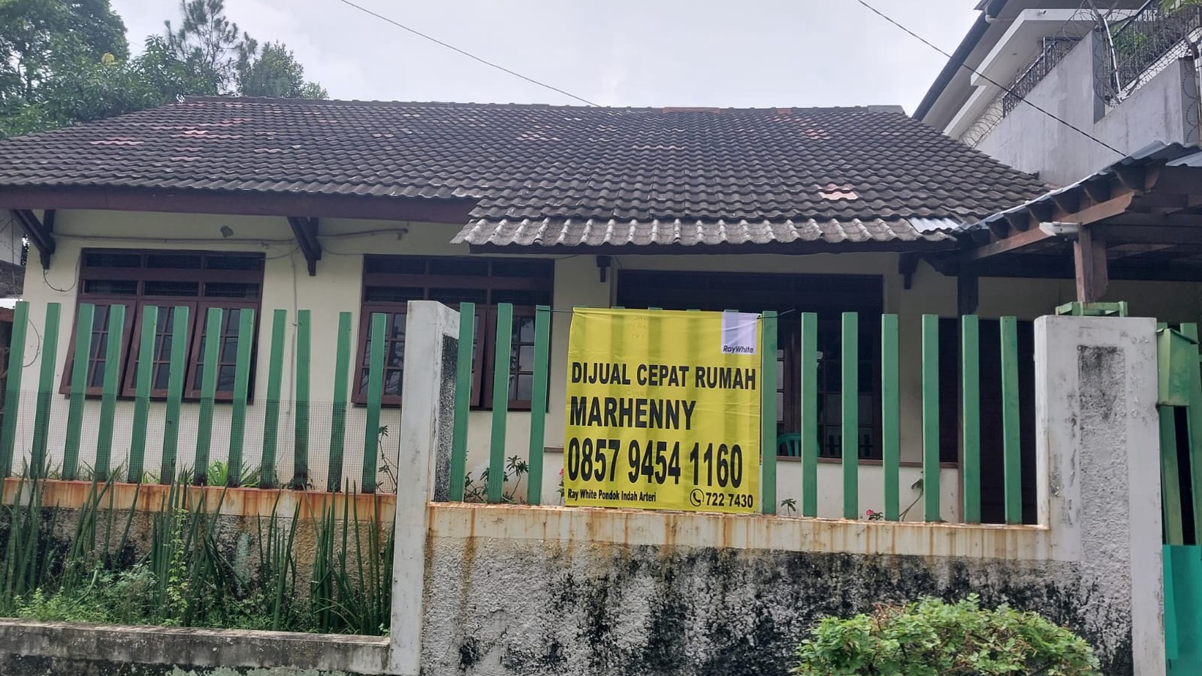 Rumah Hitung Tanah Cinere Harga Mendekati NJOP 