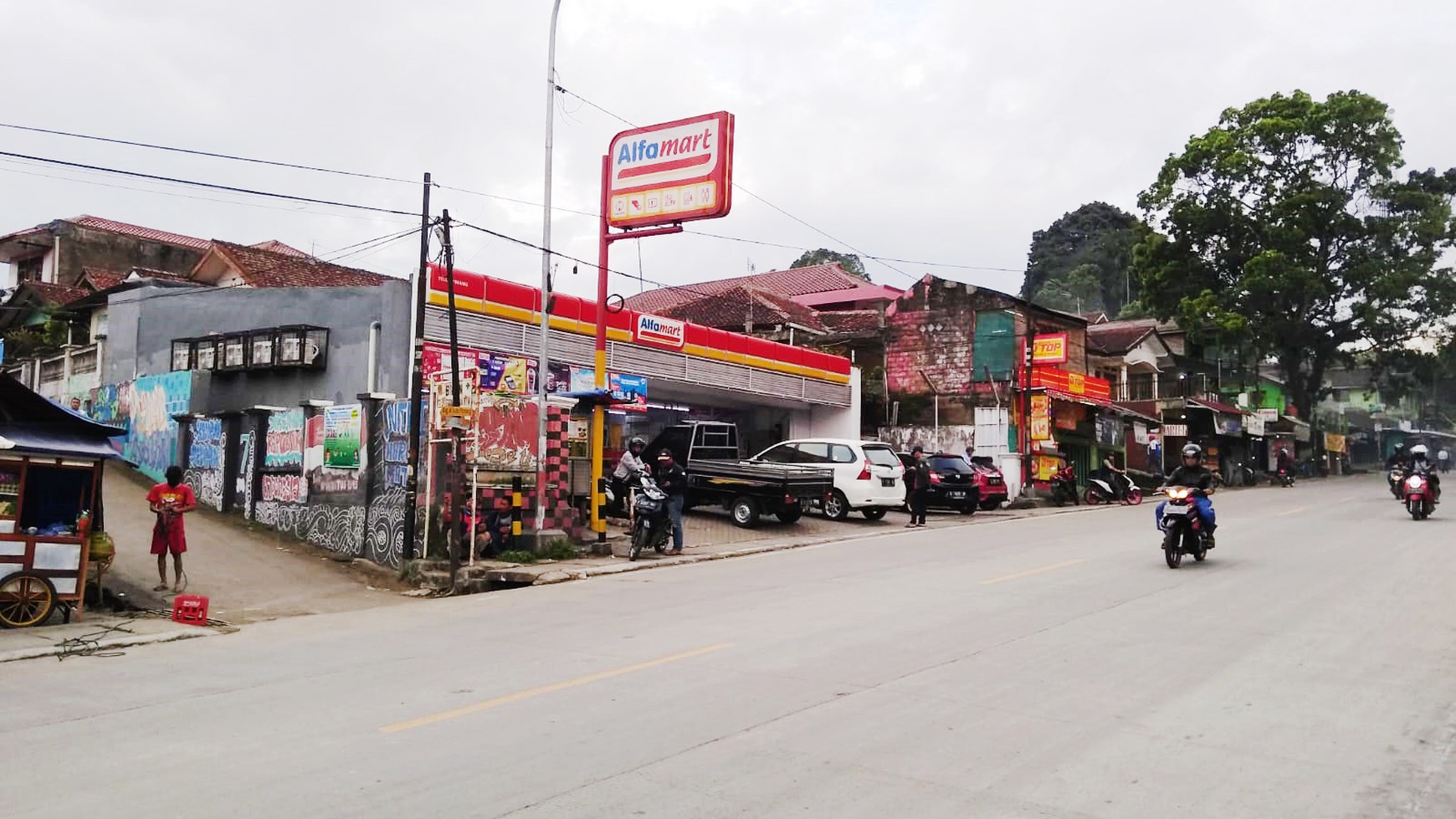 Ruko Siap Pakai Di Jl Raya Sukabumi Desa Teluk Pinang, Ciawi