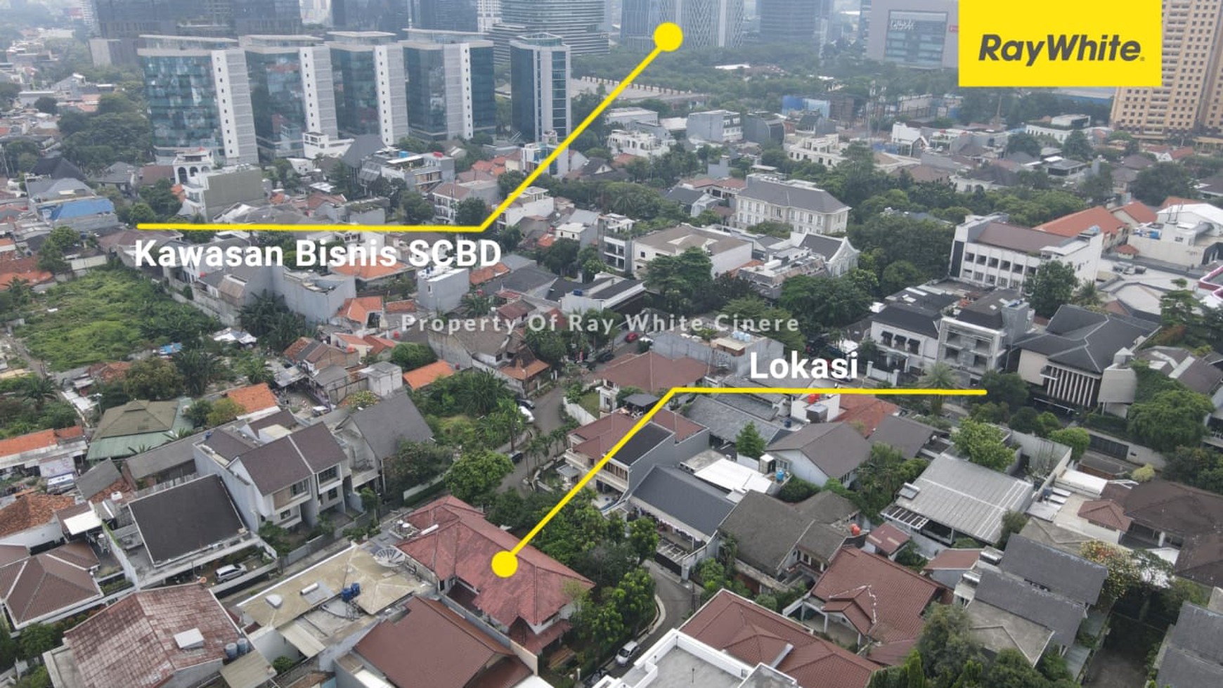 Kebayoran Baru dekat scbd posisi hook 3 muka luas 714