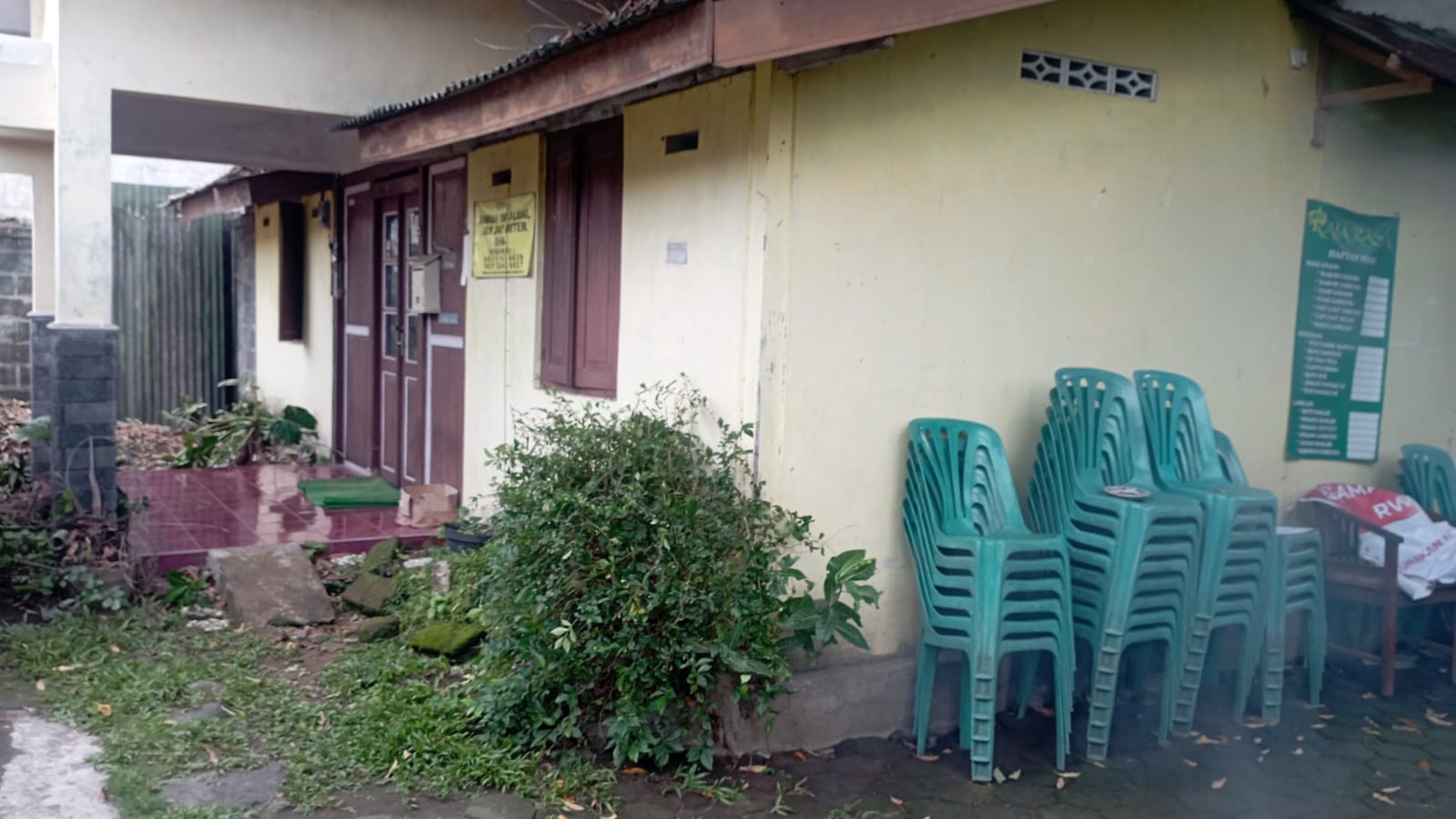 Rumah Tinggal 3 Kamar Lokasi Tengah Kota Dekat Malioboro 