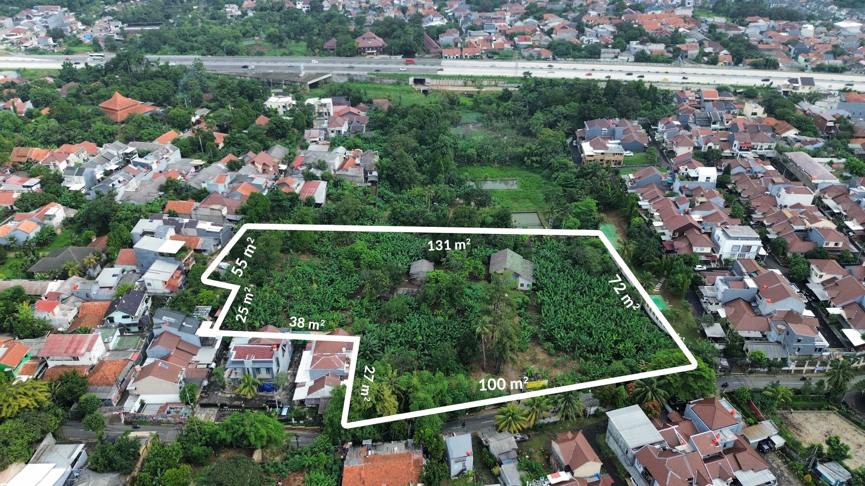 Dijual cepat tanah untuk perumahan Tanah Baru, Beji Depok