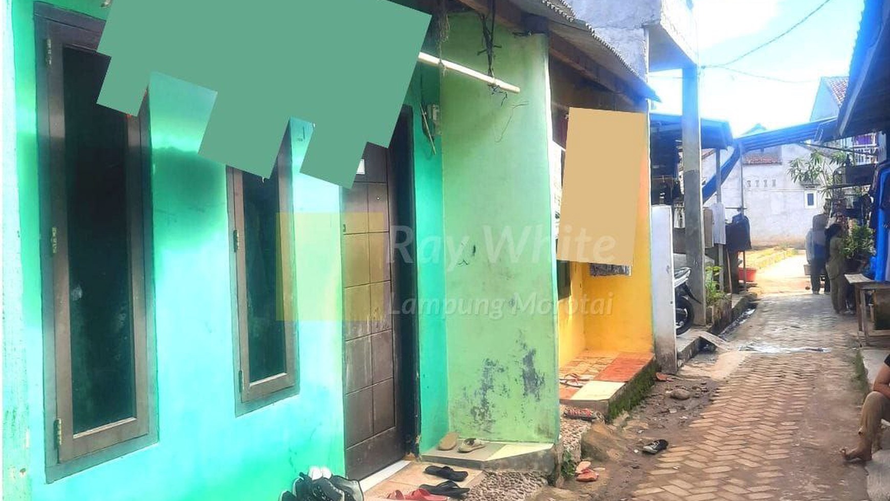 Dijual 2 Rumah Bedeng di Teluk Betung Barat