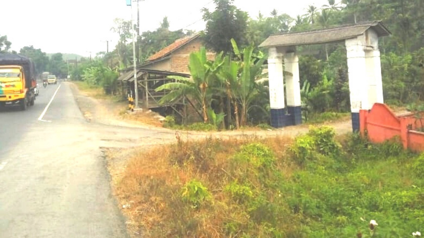 Dijual tanah pinggir jalan lintas sumaatera sidomulyo