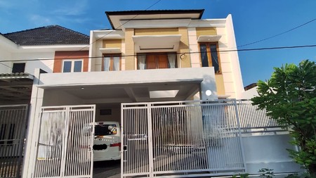 dijual rumah baru gress 2 lantai minimalis darmo permai