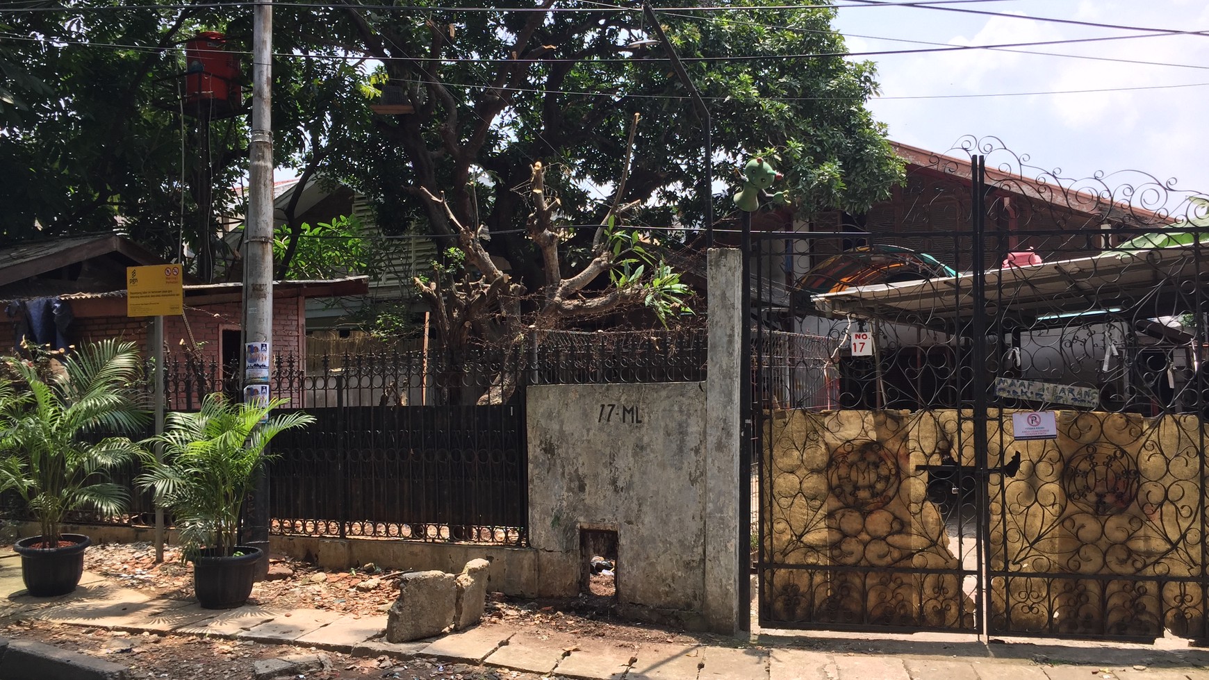 Dijual Cepat Rumah Tua Hitung Tanah Di Jl Bonang 17 515m Kotak Harga Bagus