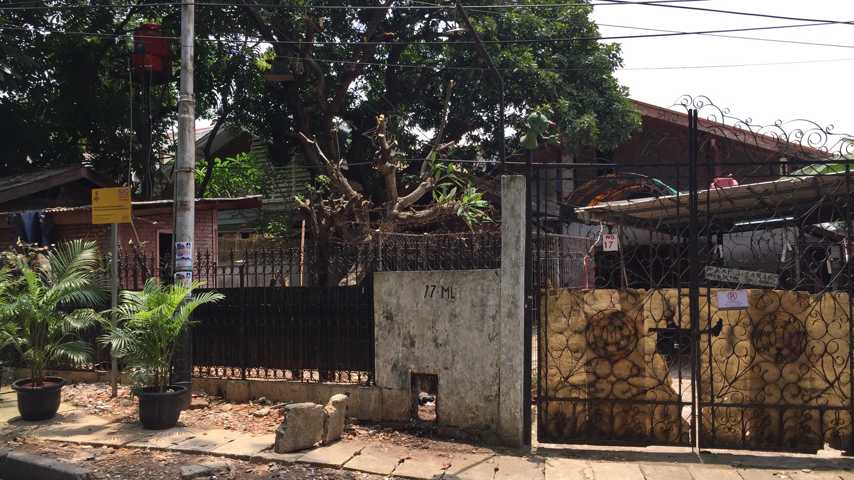 Dijual Cepat Rumah Tua Hitung Tanah Di Jl Bonang 17 515m Kotak Harga Bagus