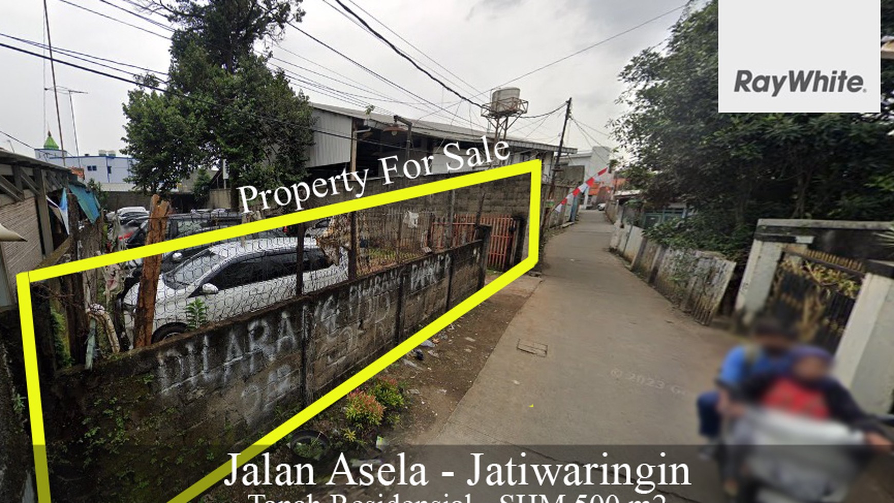 FOR SALE Tanah Residensial Murah Jalan Aselan Jatiwaringin Bekasi