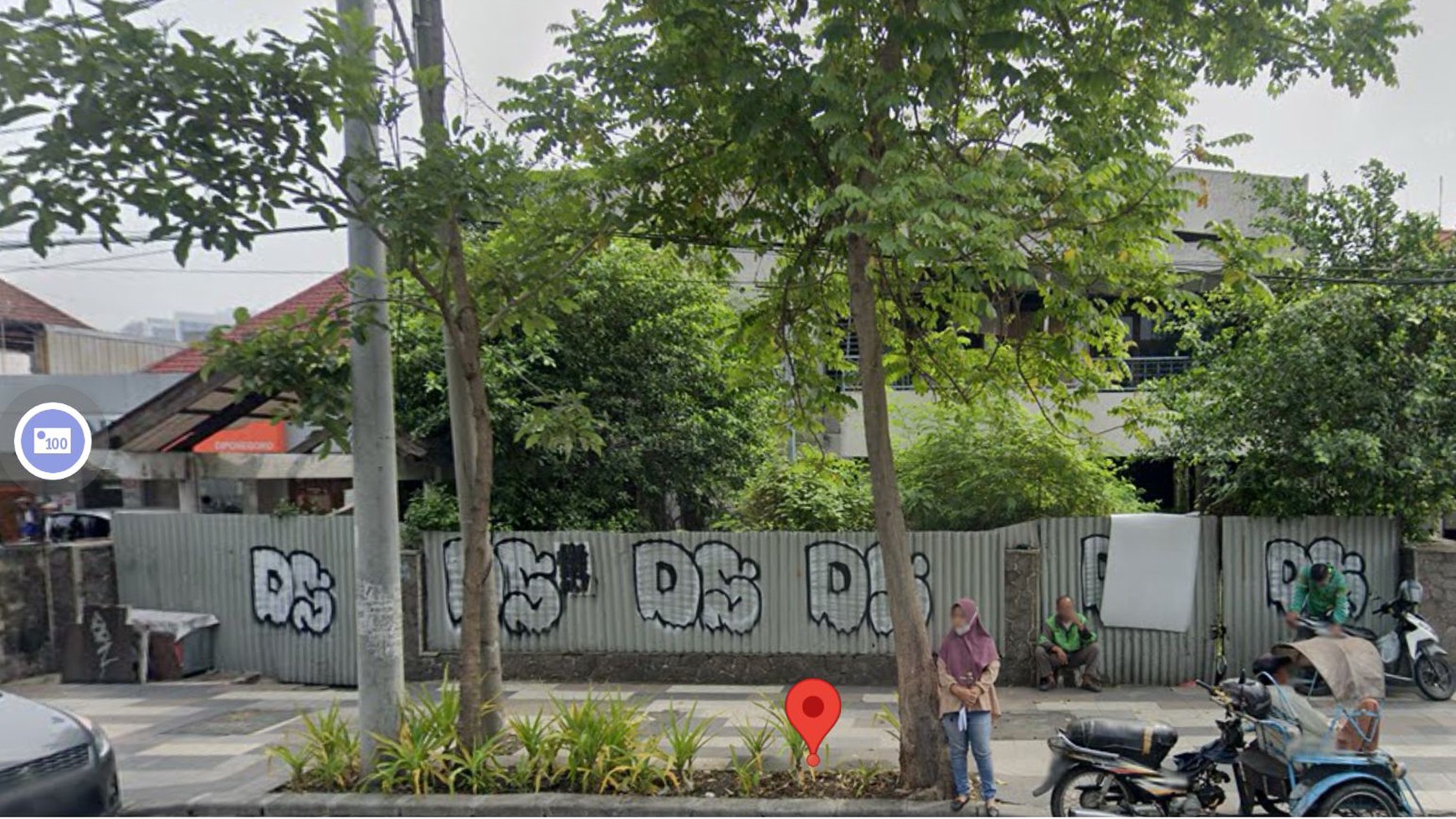 Dijual Tanah di Jl. Diponegoro, Pusat Kota Surabaya
