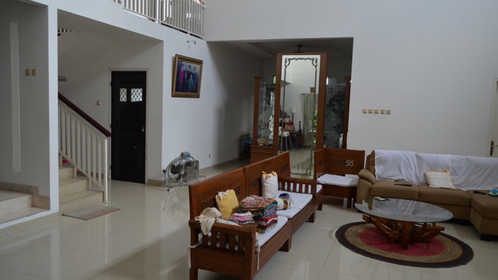 Rumah Asri di komplek Jagakarsa Jakarta selatan.